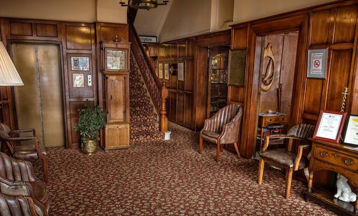 The Dunoon hotel is an elegantly traditional four star hotel with lots of period features.